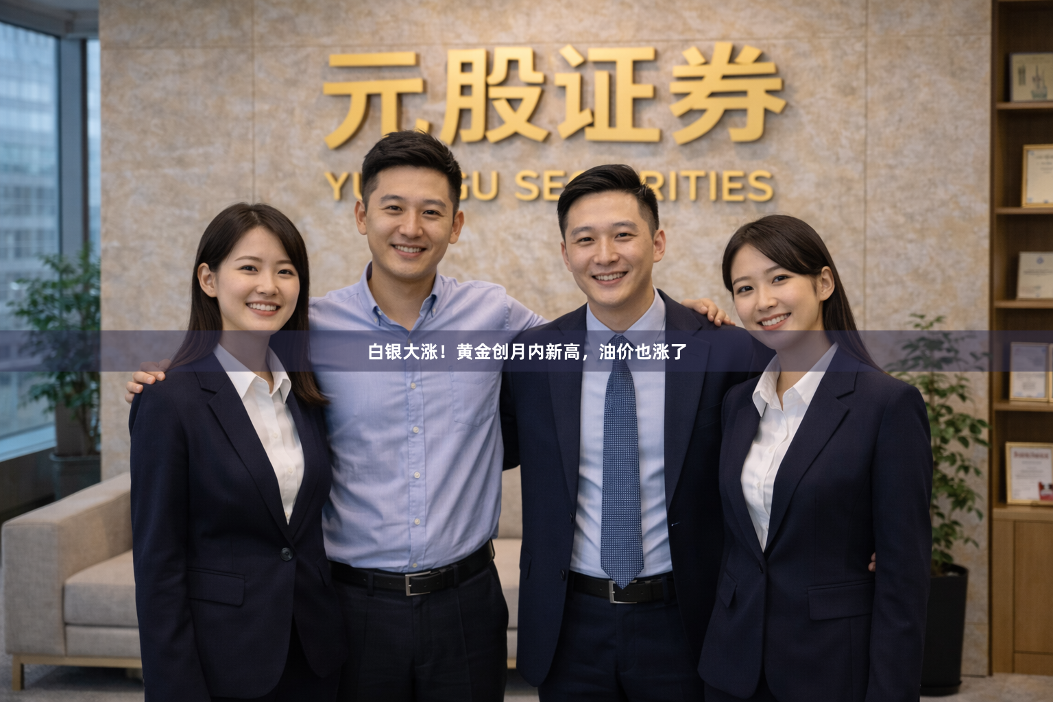 白银大涨！黄金创月内新高，油价也涨了